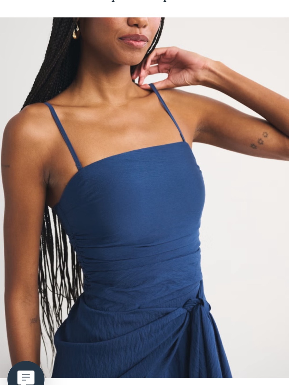 WORN ONCE Abercrombie & Fitch strapless dress - Picture 2 of 6